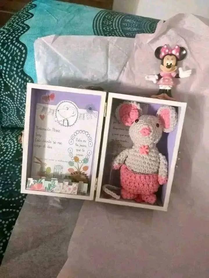Caja Ratoncito Pérez para niños