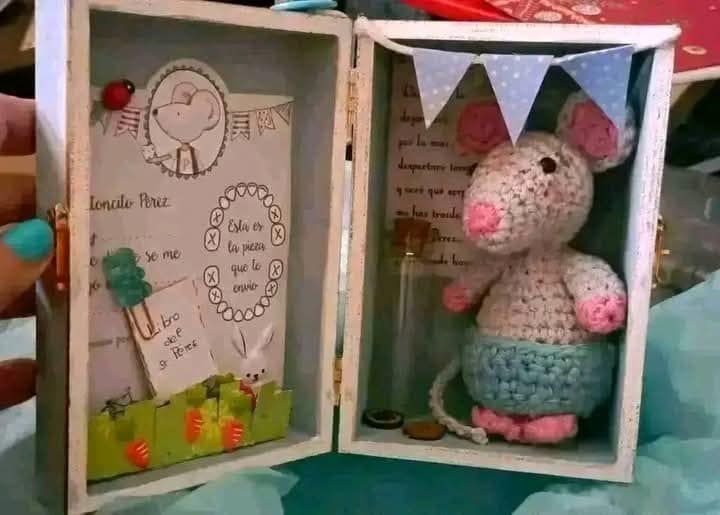 Caja Ratoncito Pérez para niños