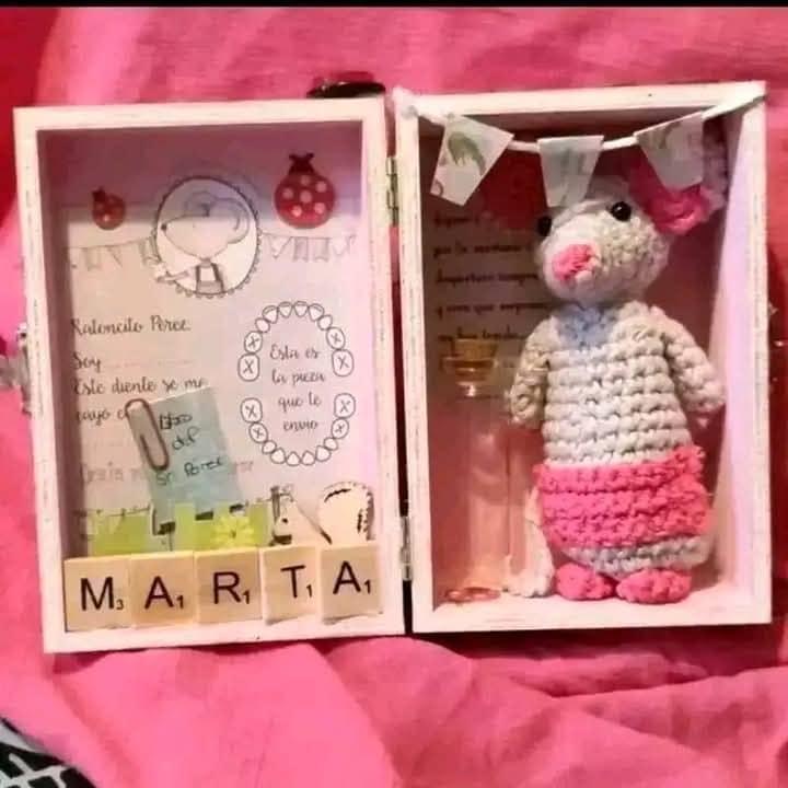 Caja Ratoncito Pérez para niños