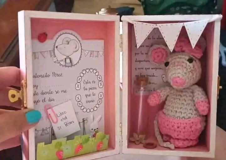 Caja Ratoncito Pérez para niños