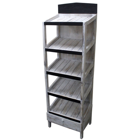 Exhibición del estante de Bath Bomb 5 - Blanco