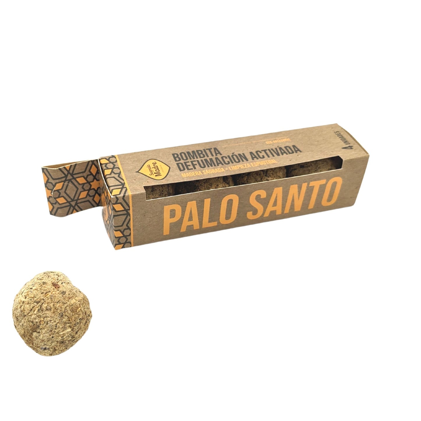 Caja de 4 Bombitas de Incienso Palo Santo