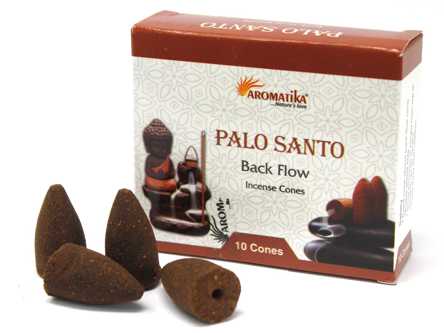 Conos de Incienso Reflujo Aromatika - Palo Santo
