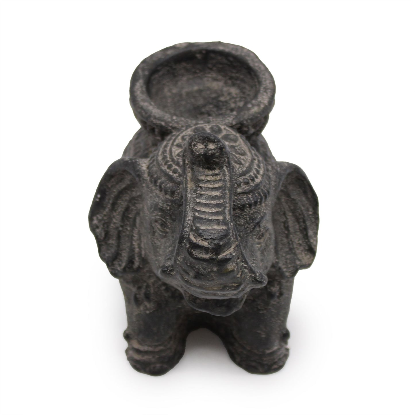 Elefante Incienso y Candelabro (antiguo negro)