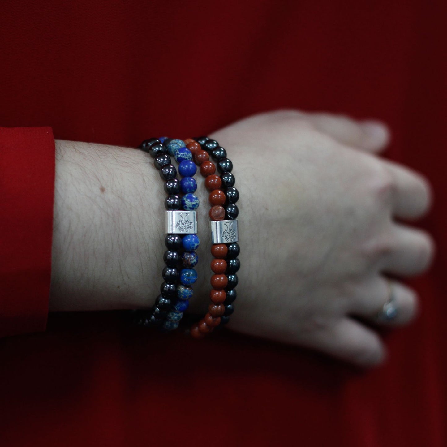 Pulsera de Piedras Preciosas Magnéticas - Sodalite