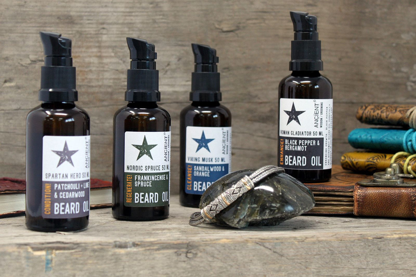 50ml Aceite para la barba - Abeto Nórdico - Regenera!