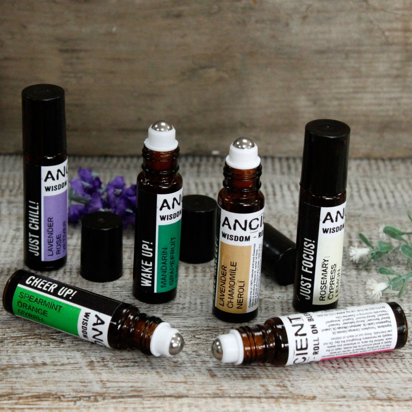 Mezclas de Aceites Esenciales Roll-On - Get Physical!