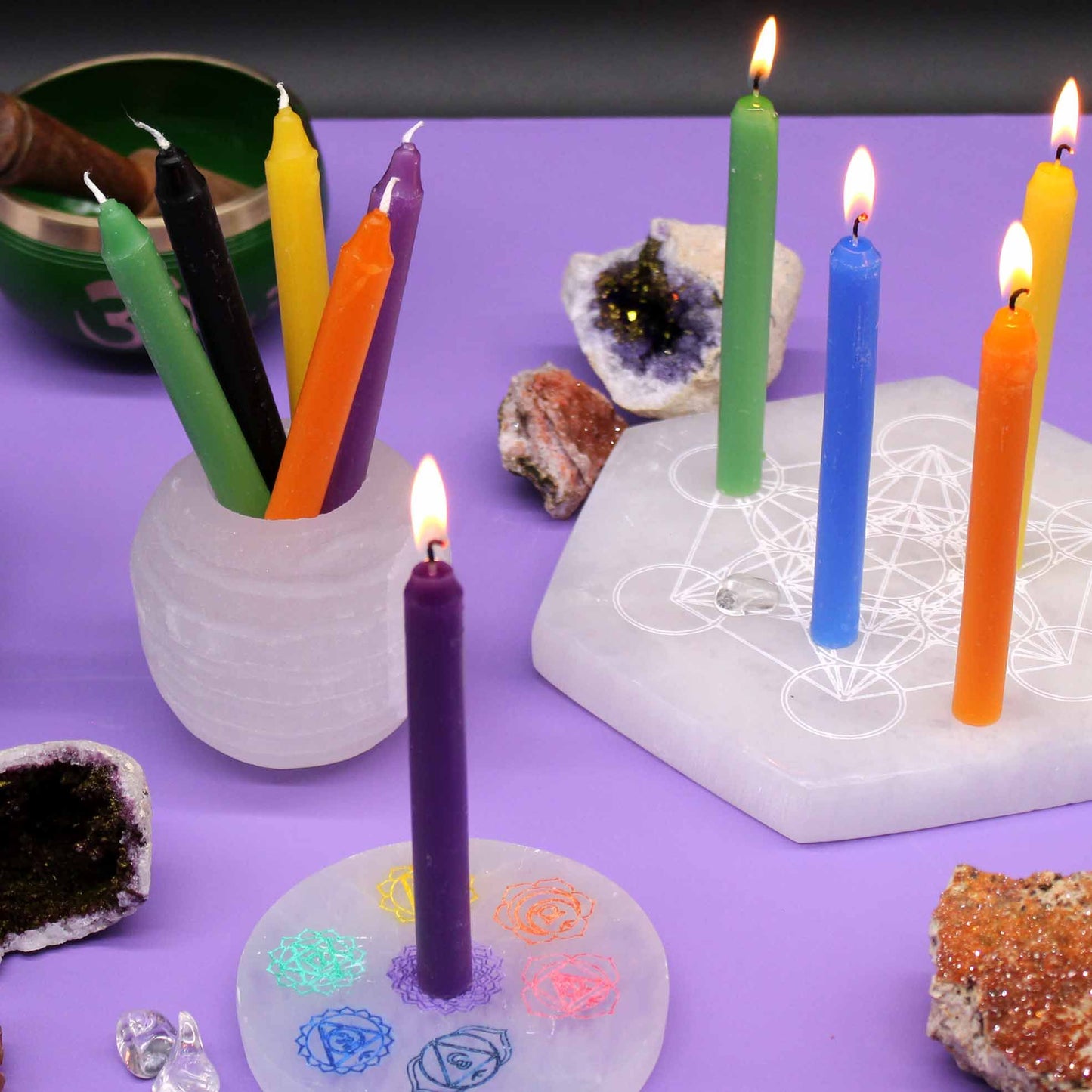 Conjunto de 10 velas - Transformación