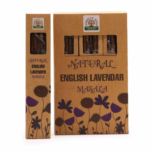 Incienso Botánico Natural Masala - Lavanda Inglesa