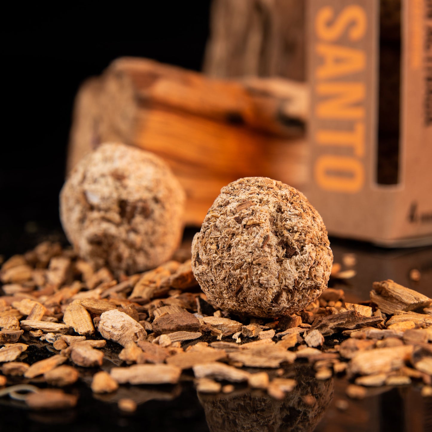 Caja de 4 Bombitas de Incienso Palo Santo