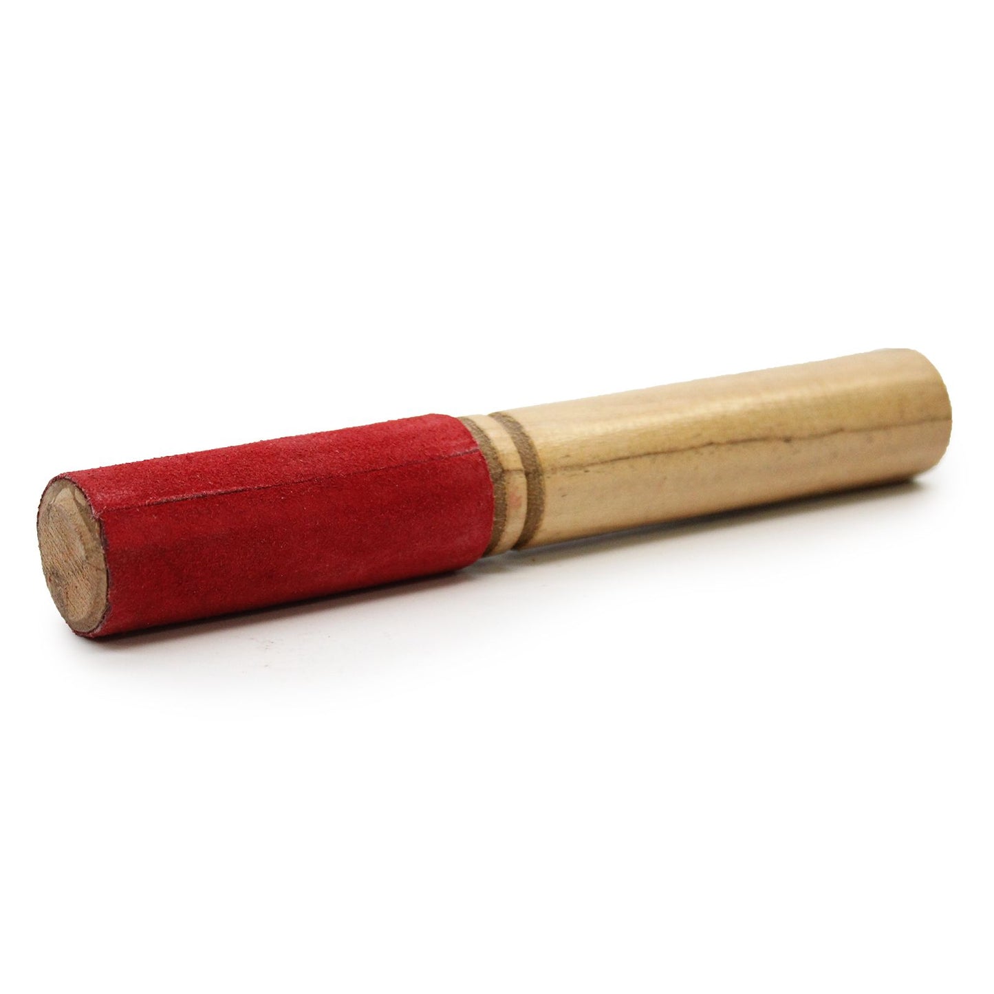 Palo de madera con terciopelo