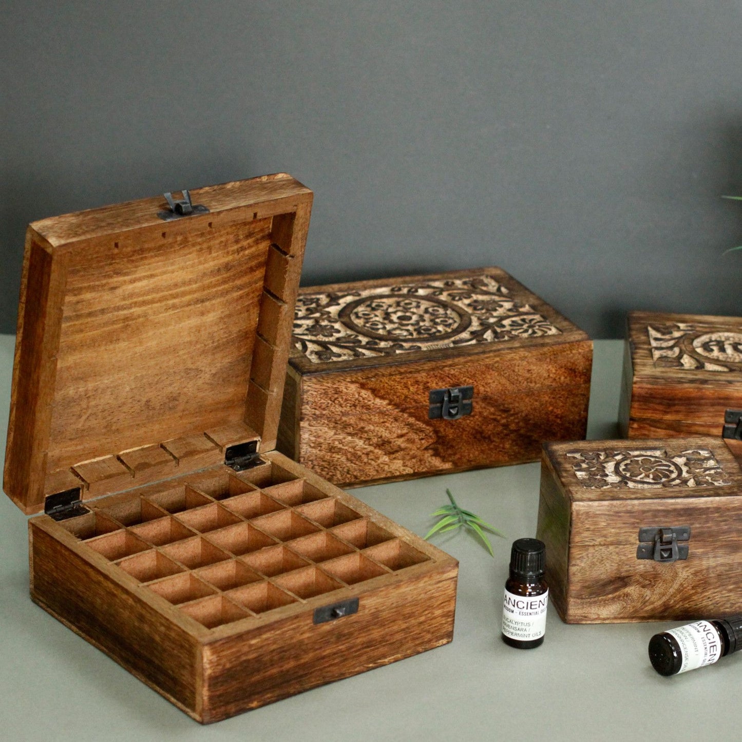 Caja de Aromaterapia Mango - Floral (holds 80)