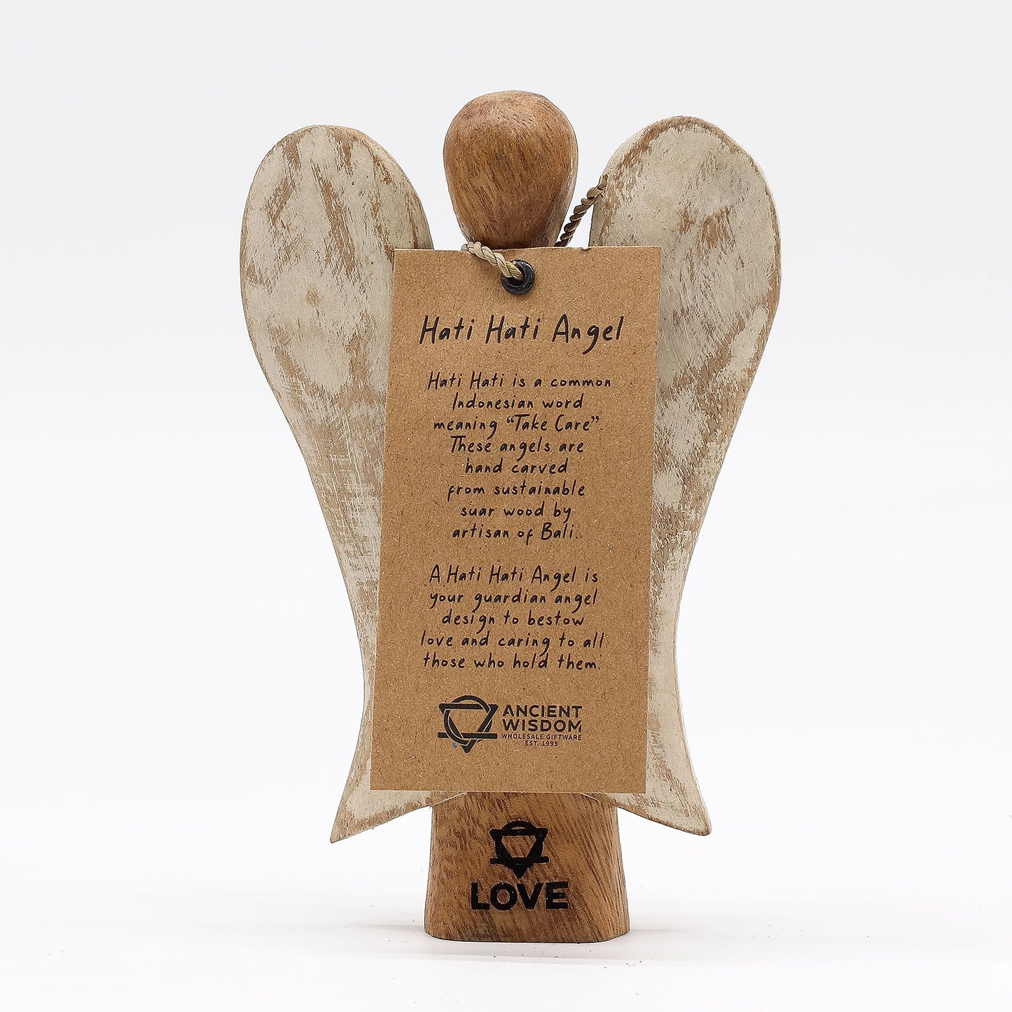 Nuevo Hati-Hati Ángel - Amor - 15cm