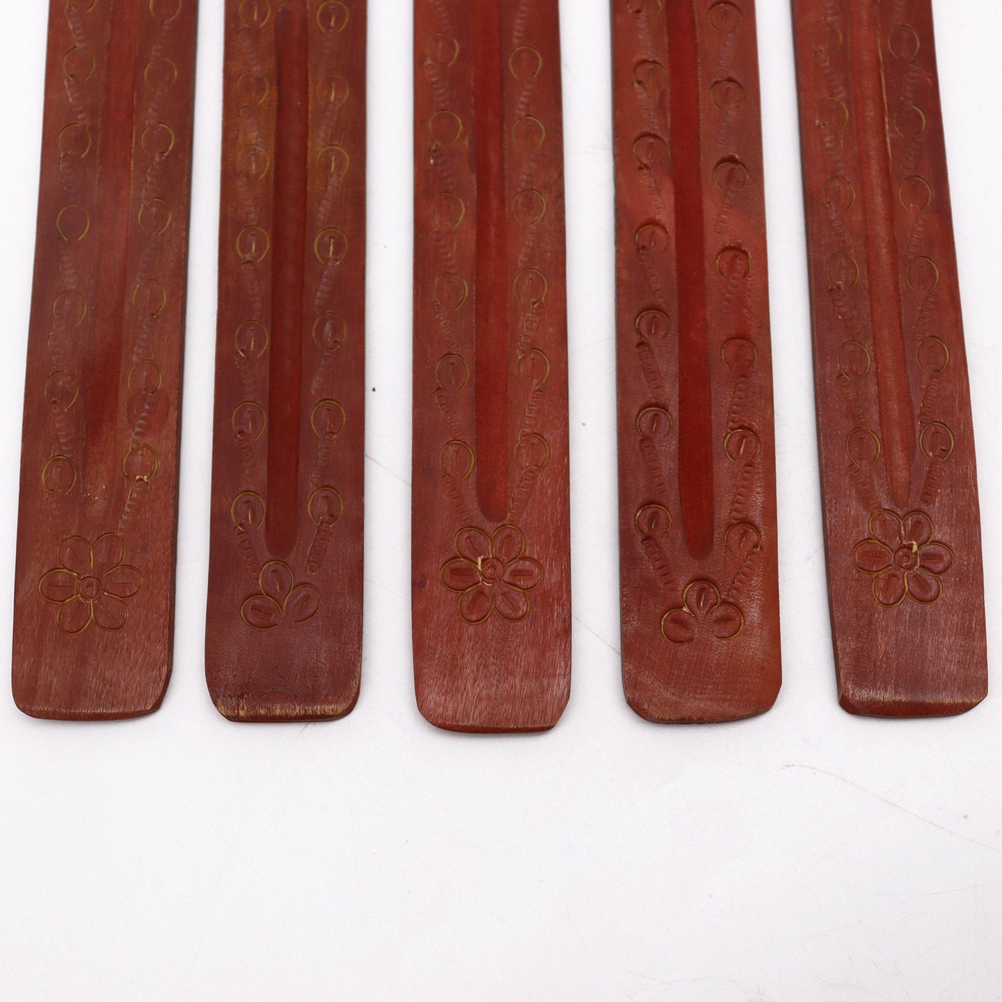 Quemador de incienso madera de mango 25cm