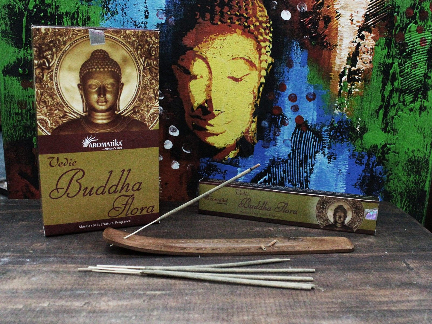 Védico - Palitos de incienso - Buddha Flora