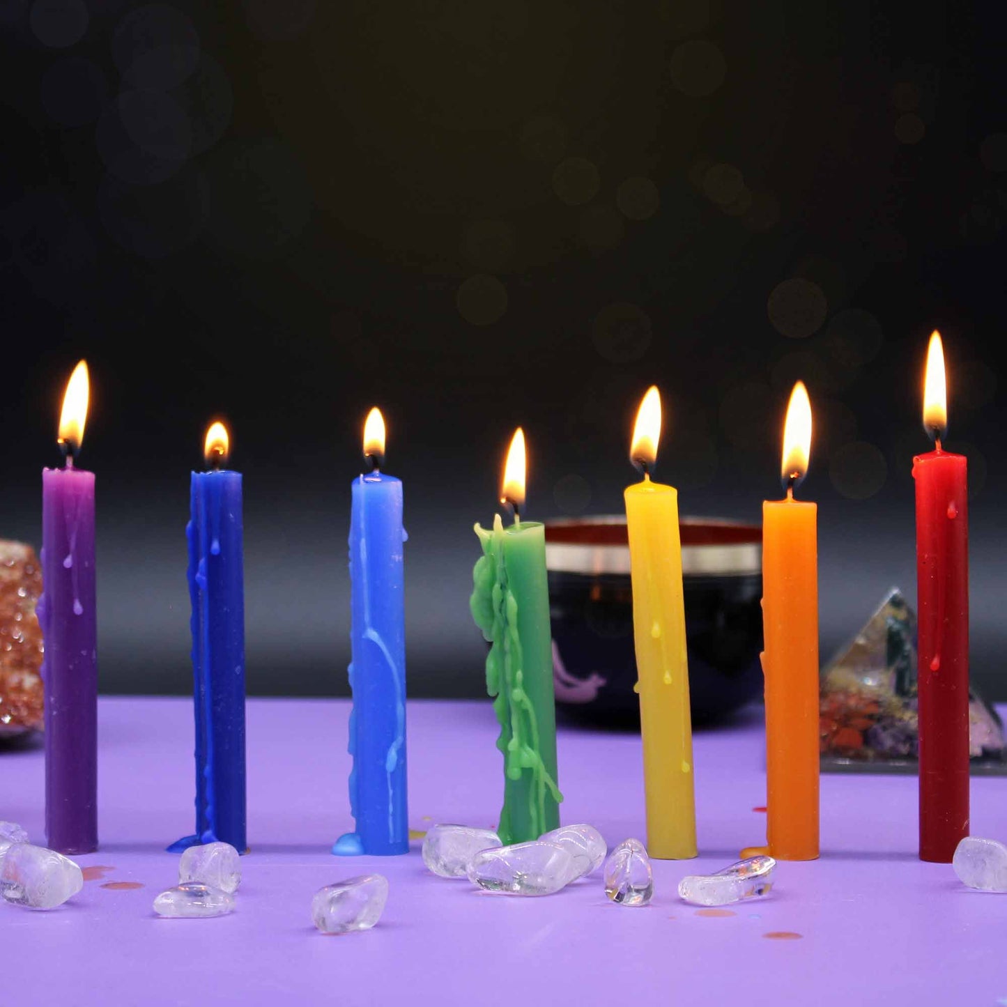 Conjunto de 10 velas - Transformación