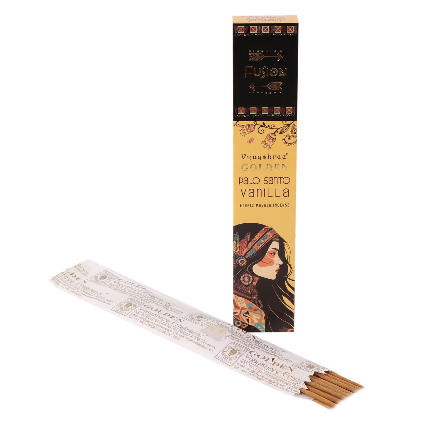 15g Palo Santo Dorado y Vainilla