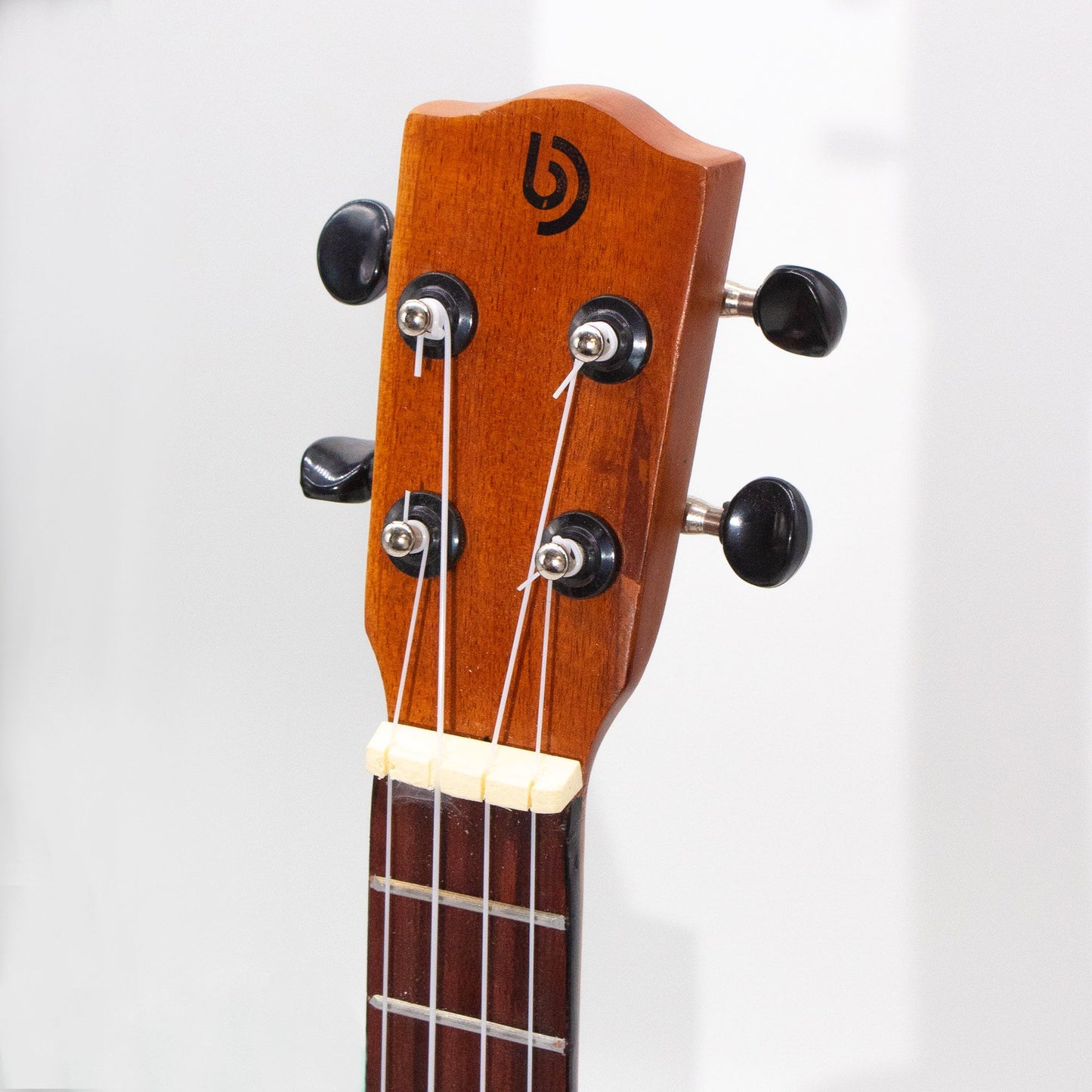 Ukelele Artesanal - Acabado Sunburst Naranja (4 Cuerdas)