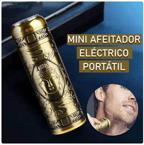 Navalha elétrica mini USB - aparador portátil e sem fio para um barbear preciso