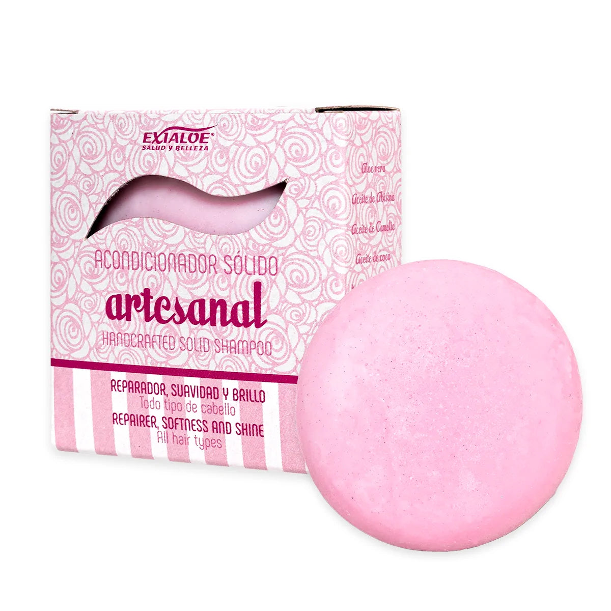 Acondicionador Sólido Artesanal, 60 g