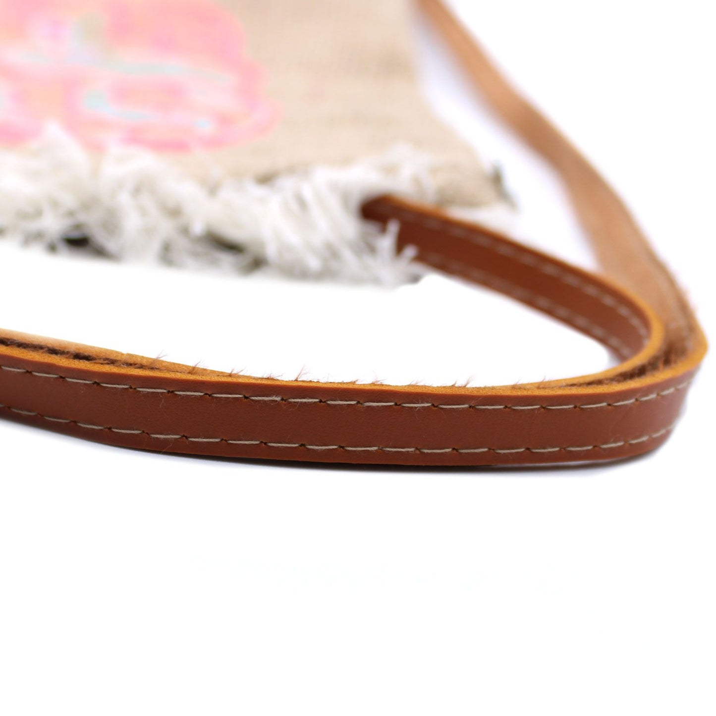 Bolso con flecos  - Estampado de Elefante