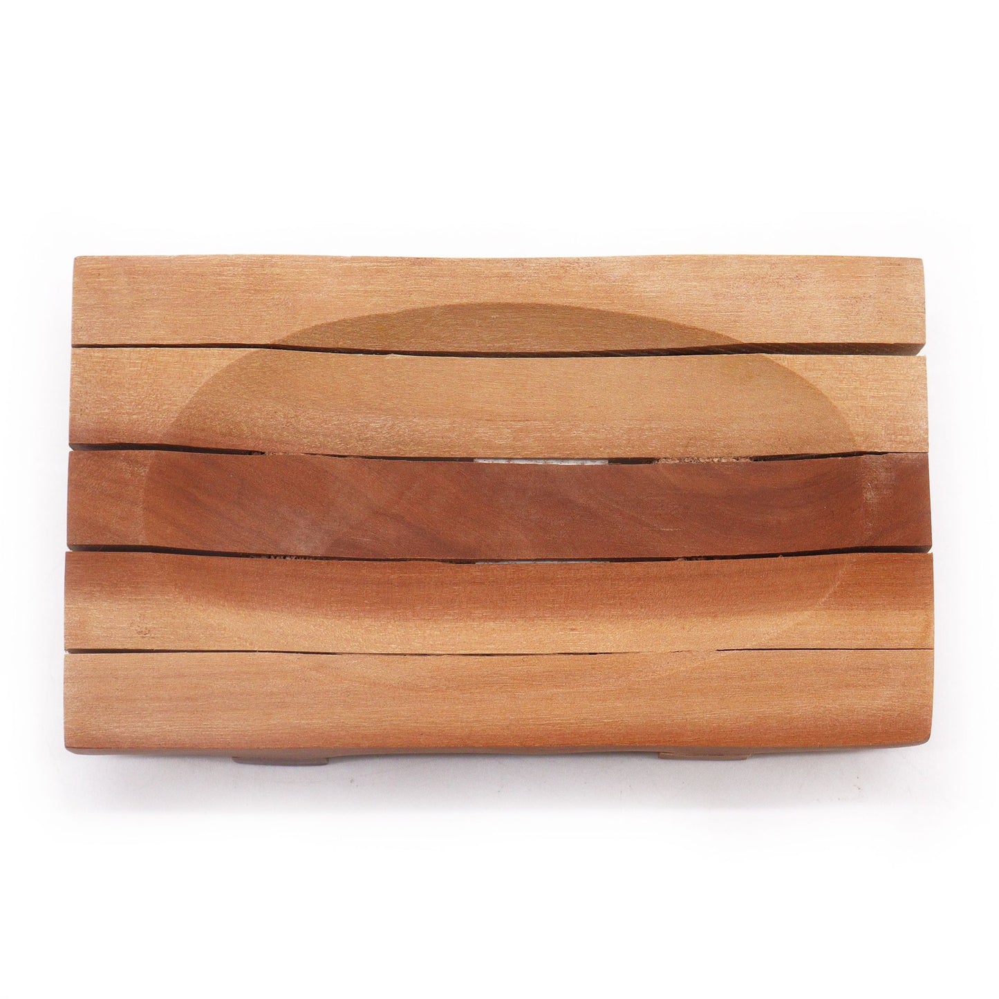 Jabonera clásica de caoba - Grid Drainer