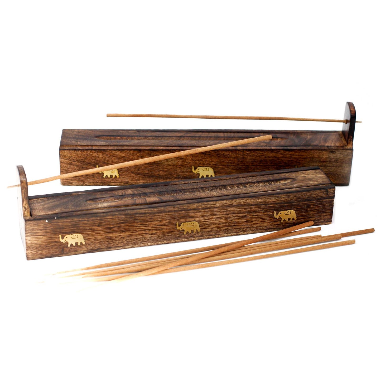 Caja de incienso de madera de mango - Surtida