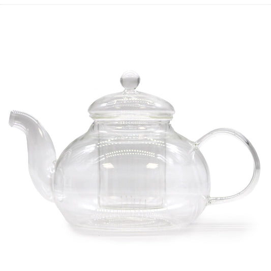 Tetera con infusor de vidrio - Perla redonda - 800ml