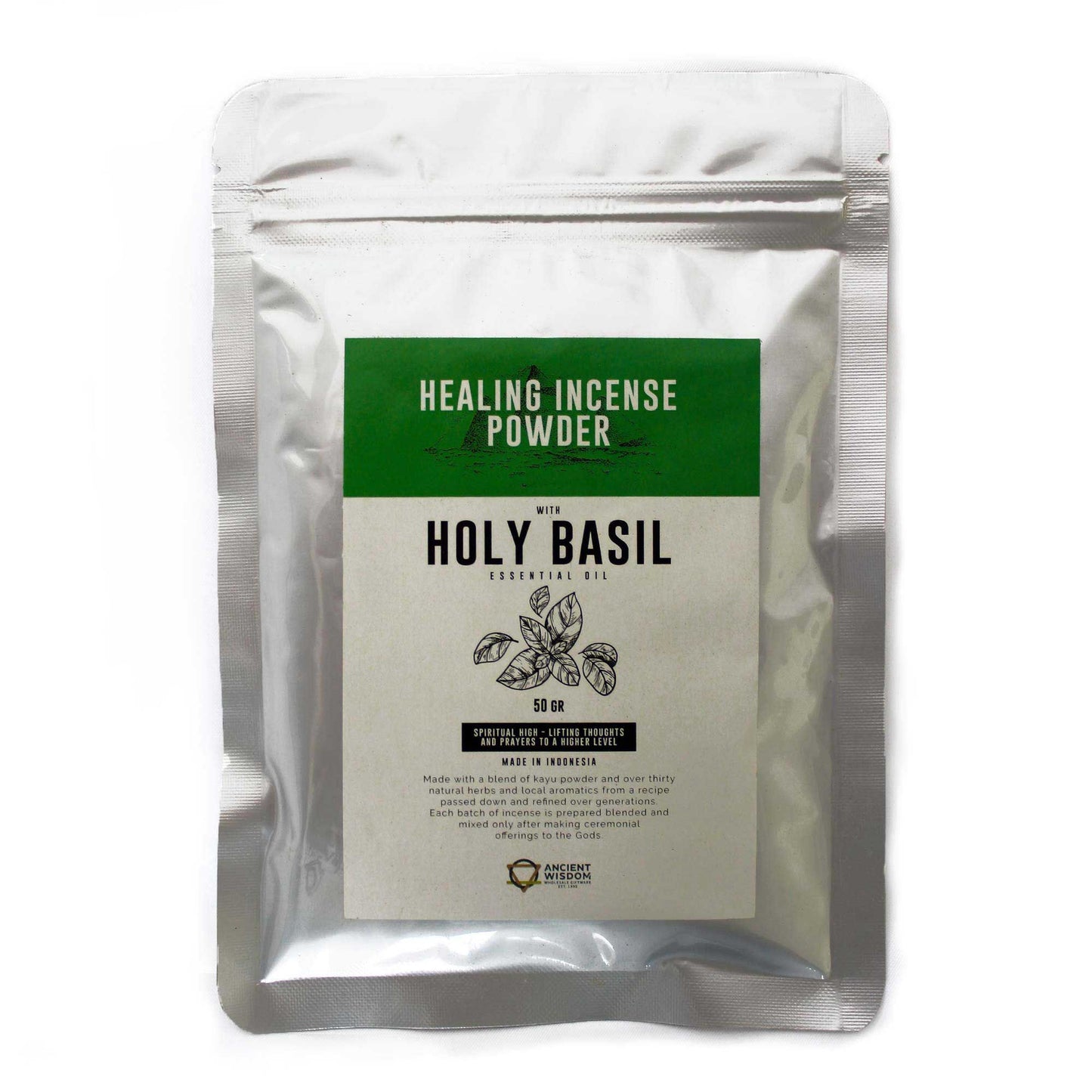 Polvo de incienso curativo - Holy Basil 50gm