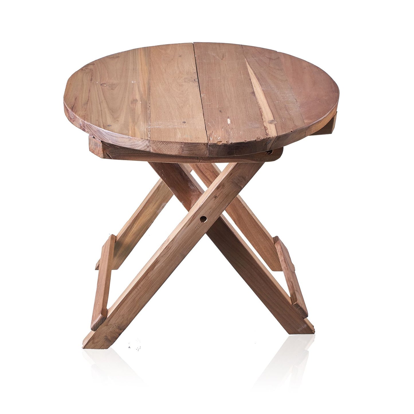 Mesa de centro redonda plegable - 50x50cm