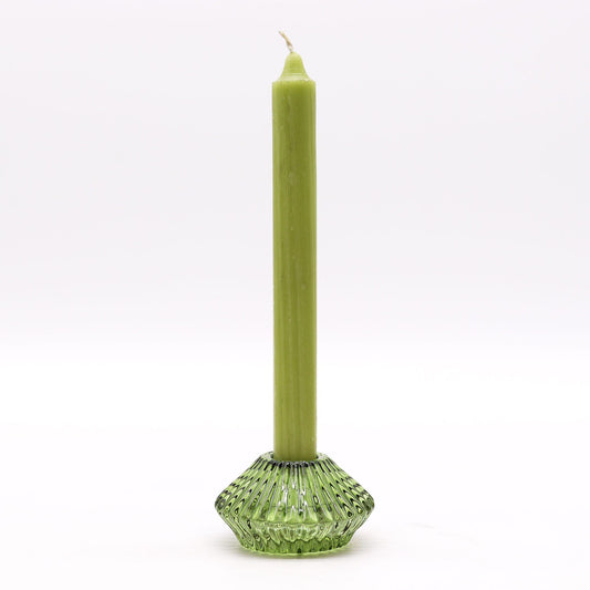 Portavelas reversible con diseño de flor para cena / vela de té - Jardín de Jade