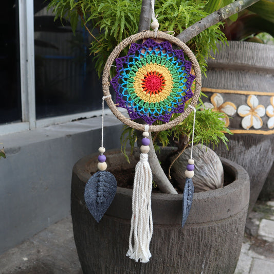Atrapasueños - Elementos Multicolor Mediano