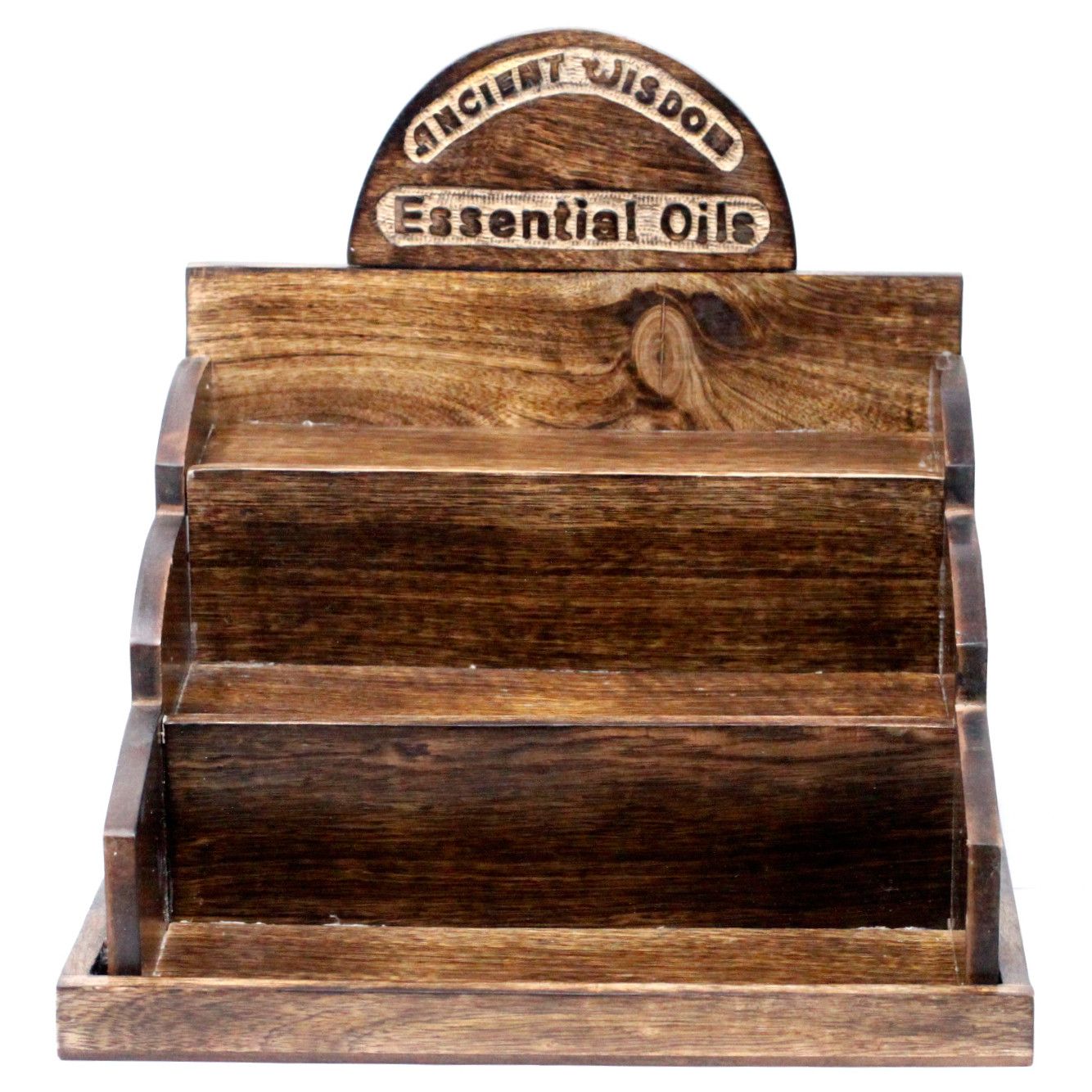 Expositor Madera aceite esencial / fragancia