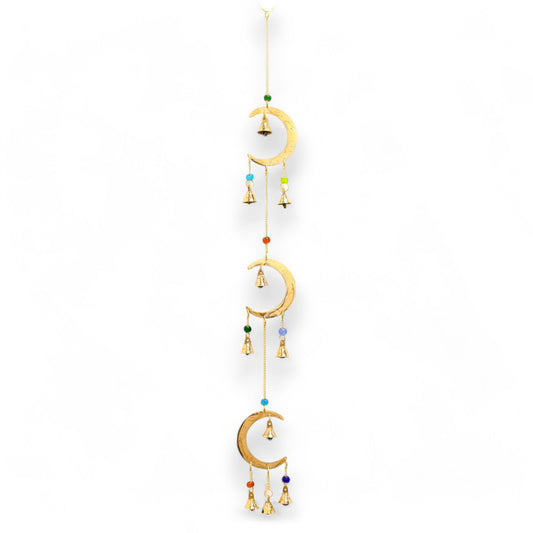 Campanas Indias - Caída de la Luna - 10 Campanas - 6.5x63cm
