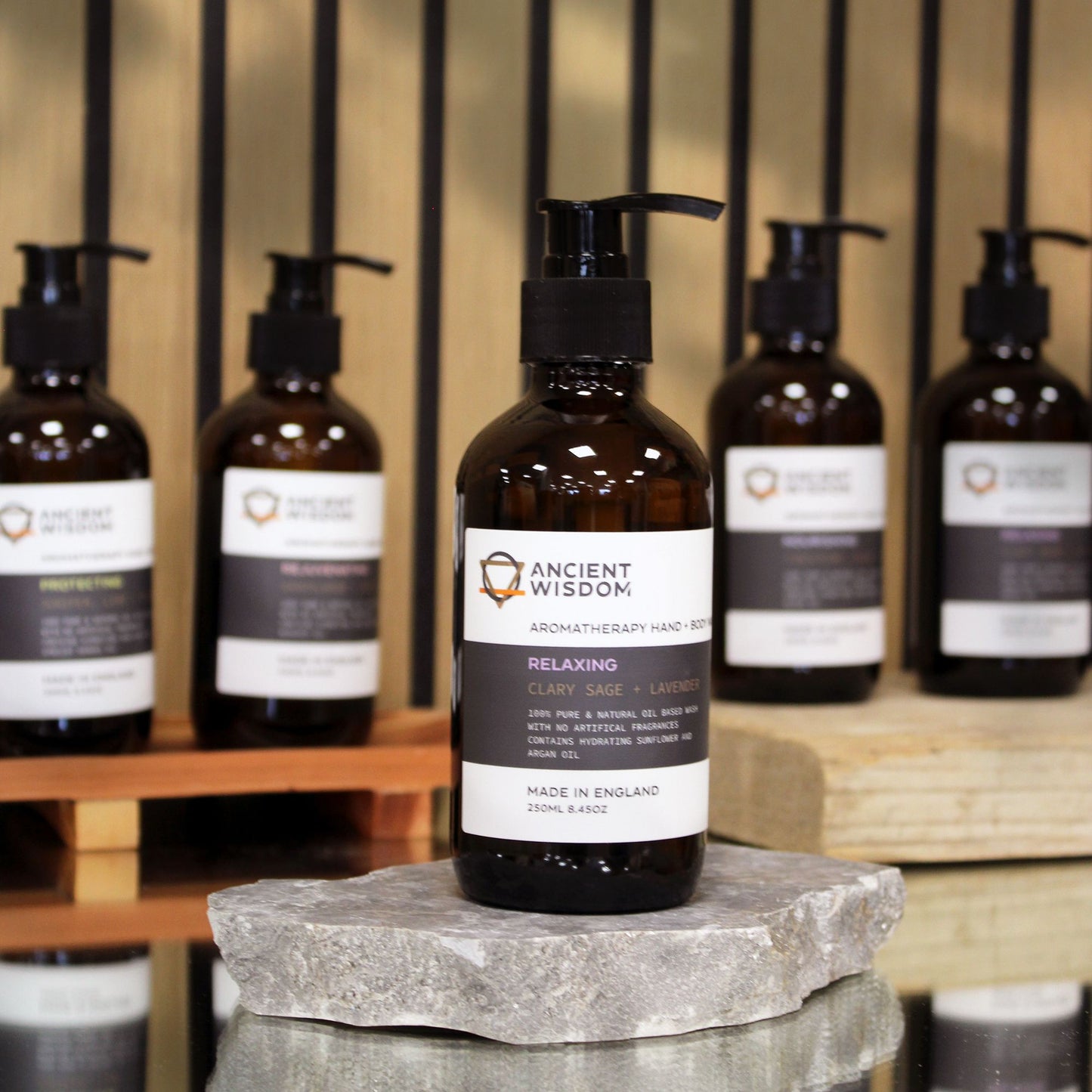 Gel Limpiador de Manos y Cuerpo Mandarina, Ylang y Pachulí 250ml