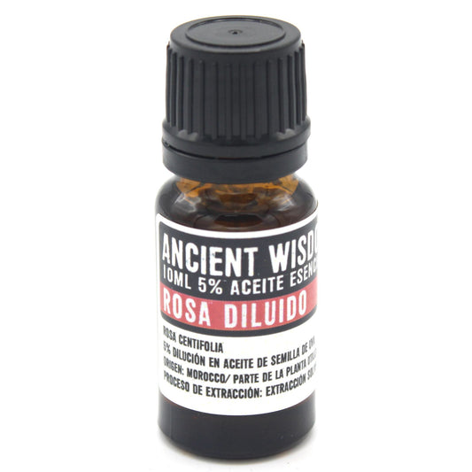 Aceite Esencial Rosa Diluida 10ml