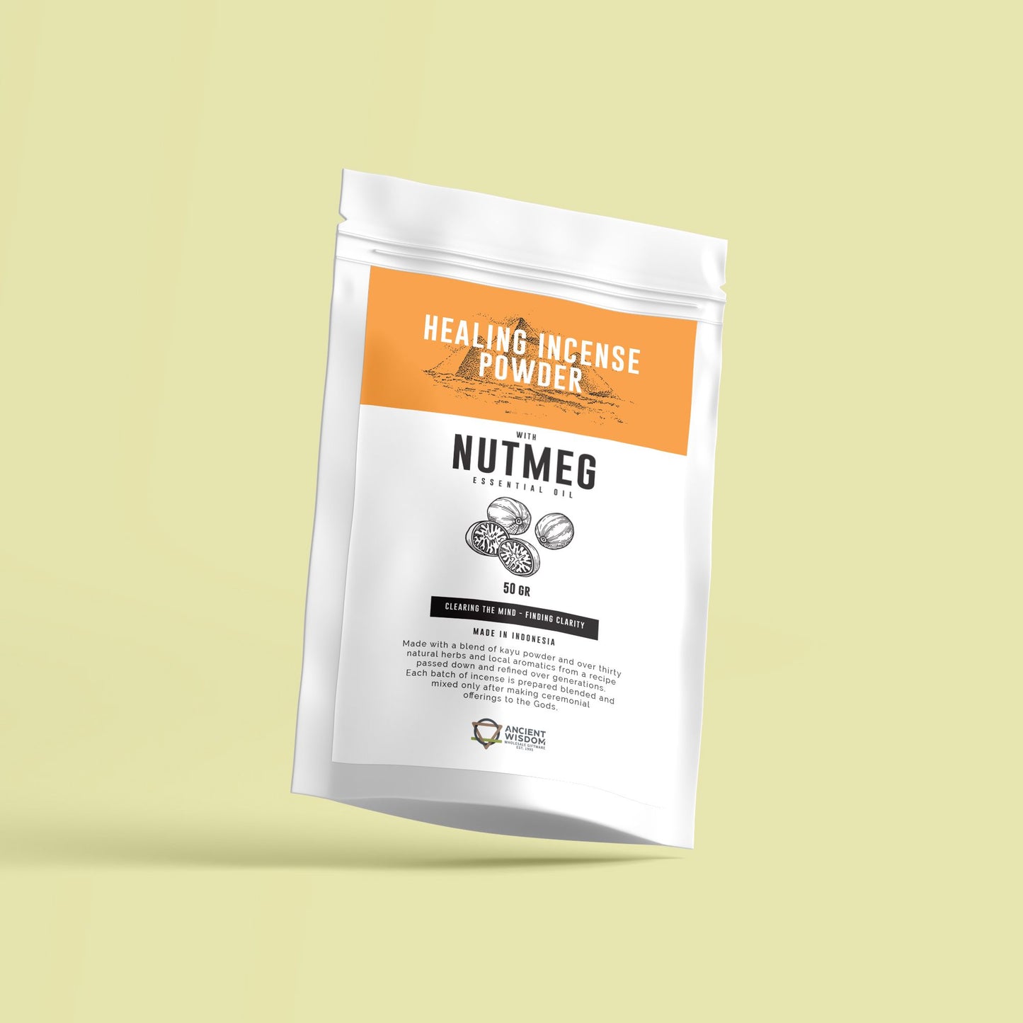 Polvo de incienso curativo - Nutmeg 50gm