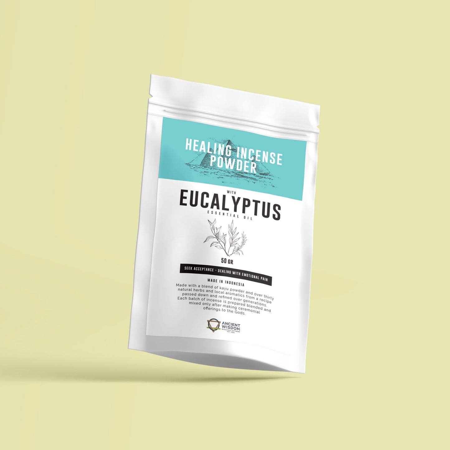 Polvo de incienso curativo - Eucalyptus 50gm
