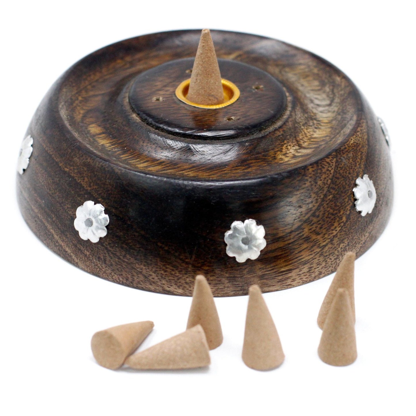 Quemador de cono y varilla - Madera de mango