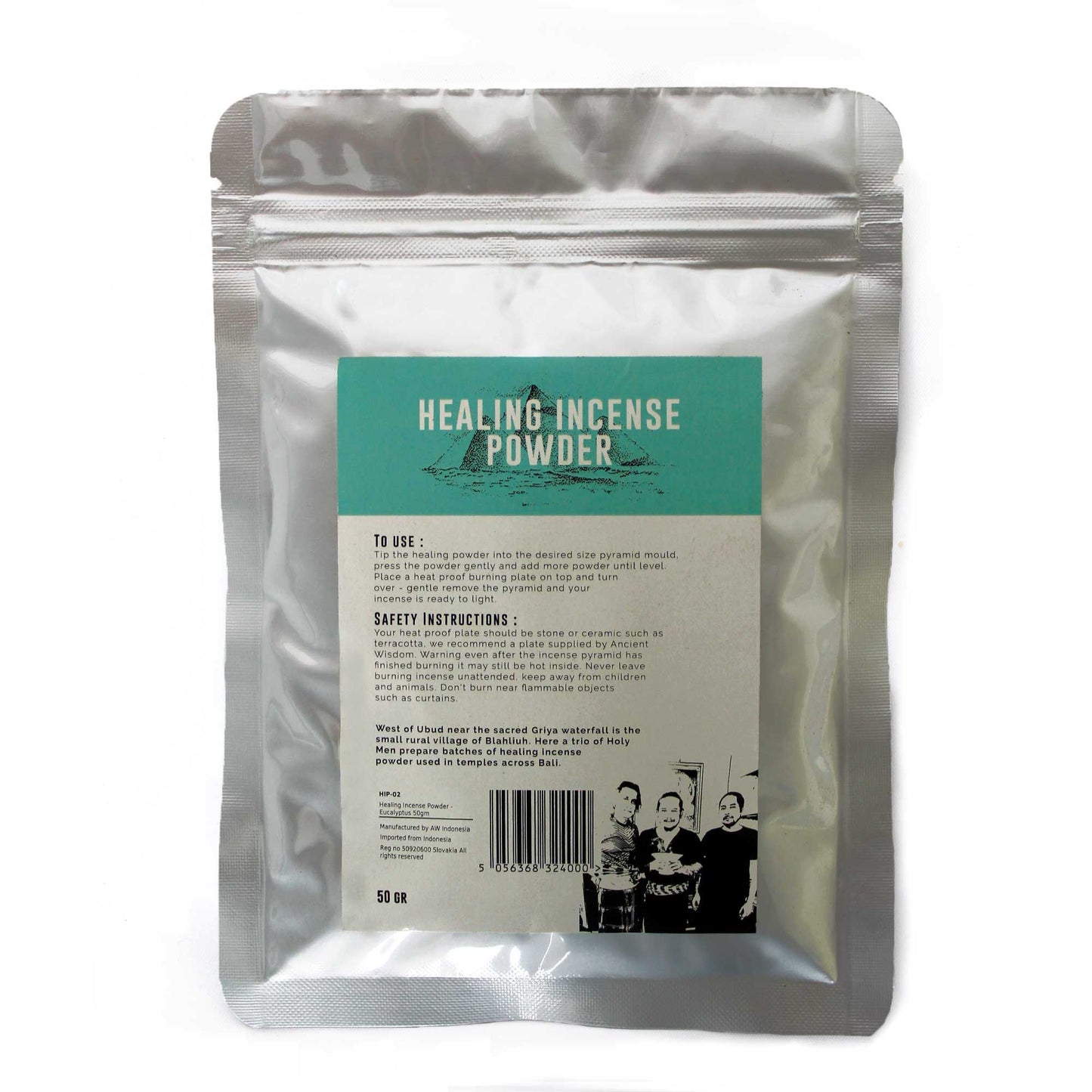 Polvo de incienso curativo - Eucalyptus 50gm