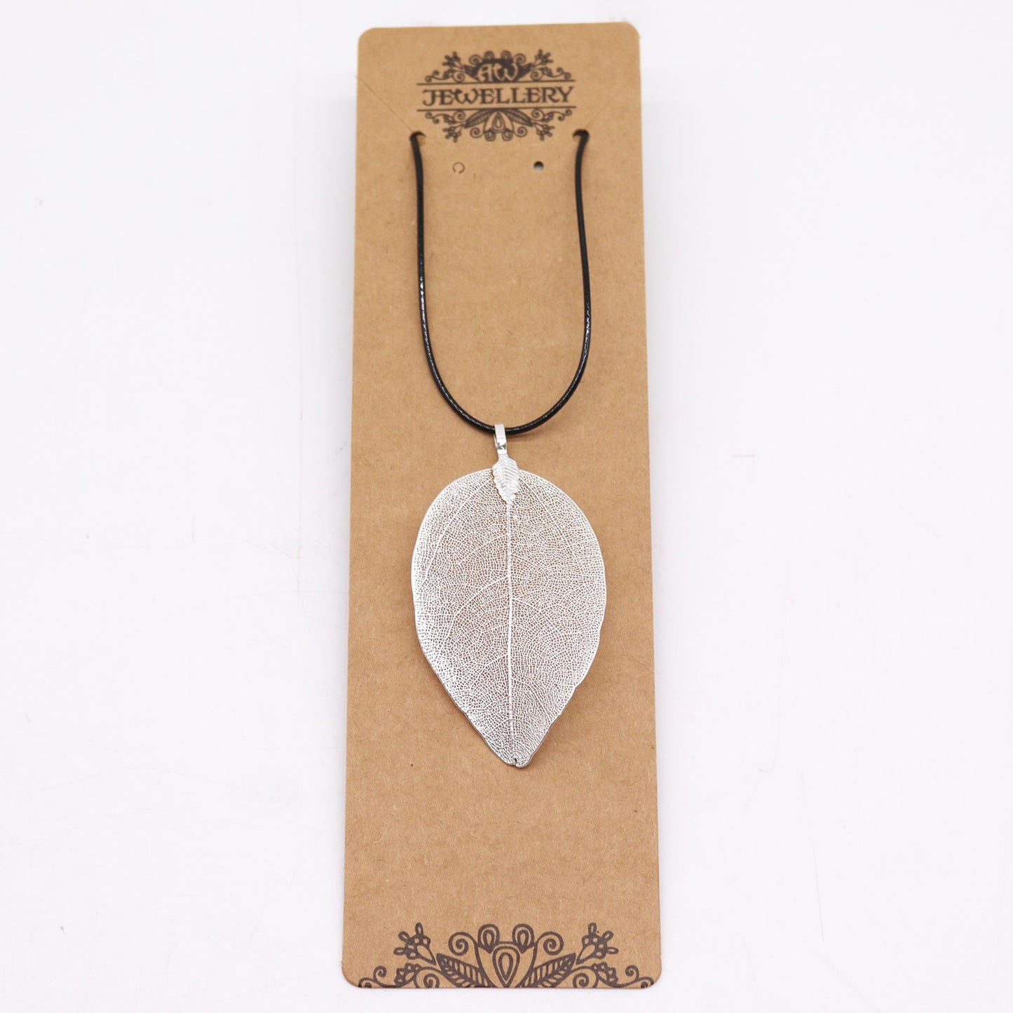 Collar - Hoja de valor - Plata