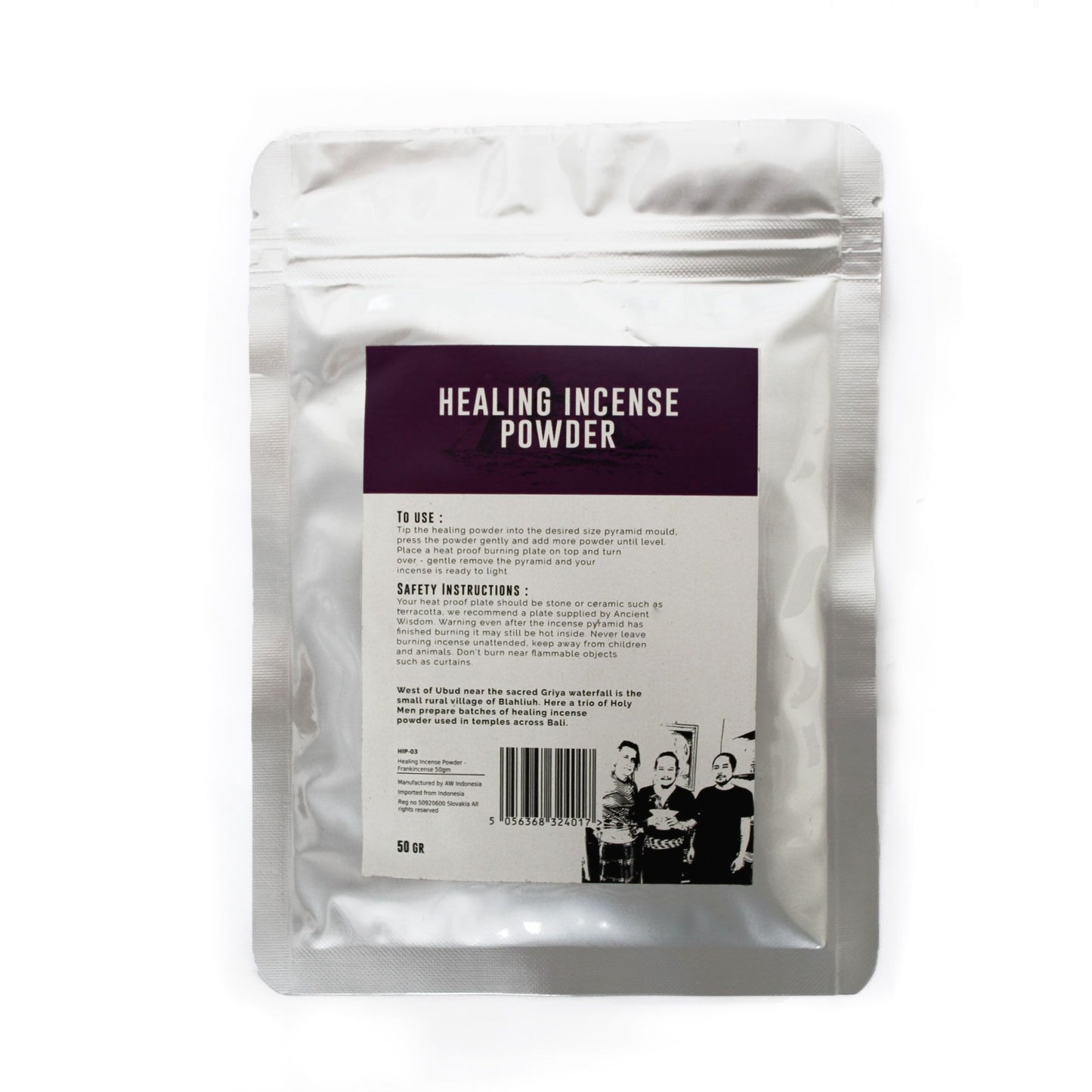 Polvo de incienso curativo - Frankincense 50gm