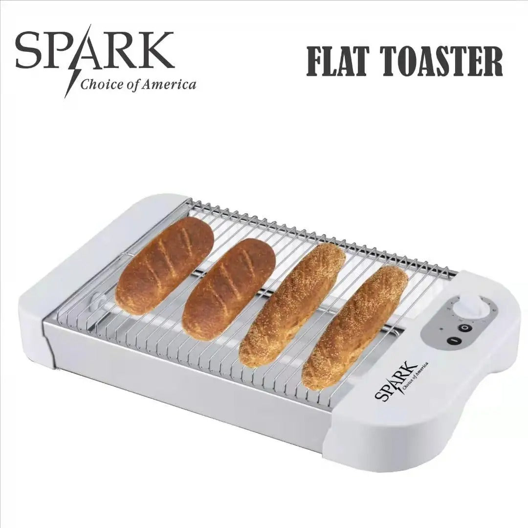 SPARK - Torradeira Plana 600W para Todos os Tipos de Pão