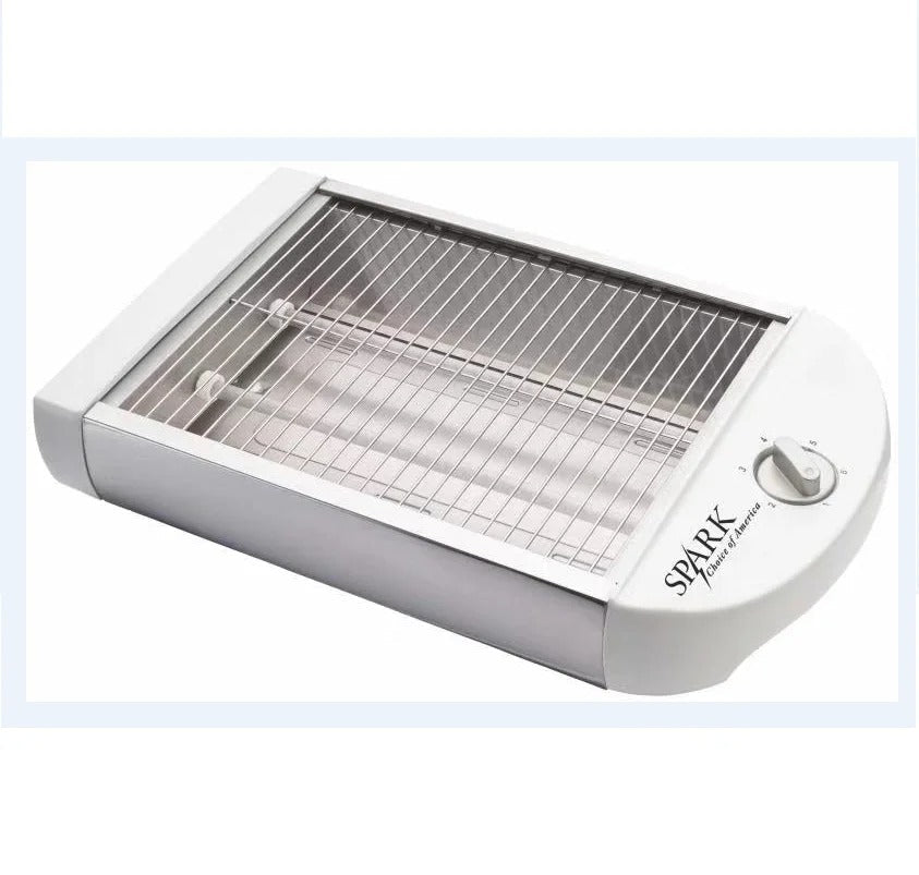 SPARK - Torradeira Plana 600W para Todos os Tipos de Pão